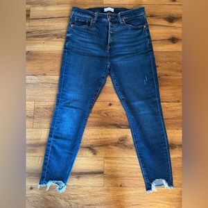 Loft High Waist Skinny Jean